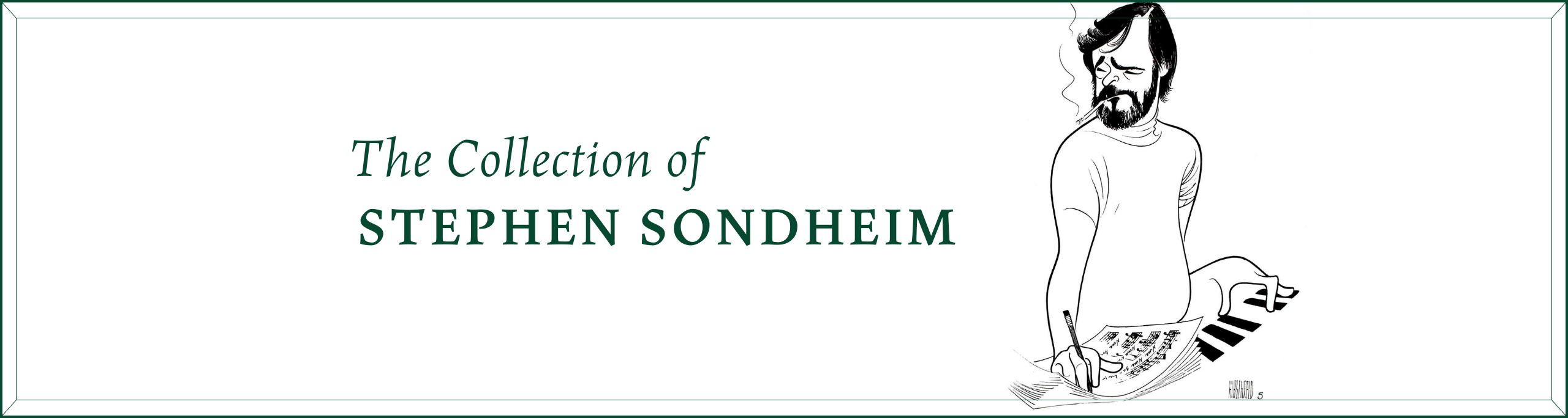 The Collection of Stephen Sondheim